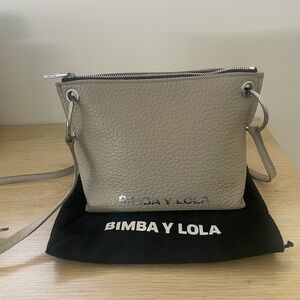 BIMBA Y LOLA Small Leather Crossbody Bag